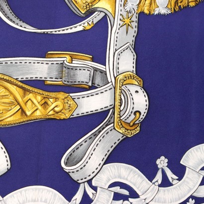 Foulard Hermès Vintage Soie France 1969
