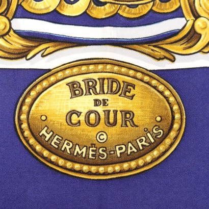 Foulard Hermès Vintage Soie France 1969