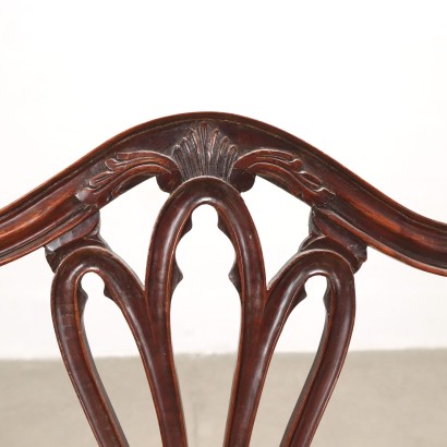 antiquariato, sedia, antiquariato sedie, sedia antica, sedia antica italiana, sedia di antiquariato, sedia neoclassica, sedia del 800,Gruppo di Sedie in Stile Hepplewhite
