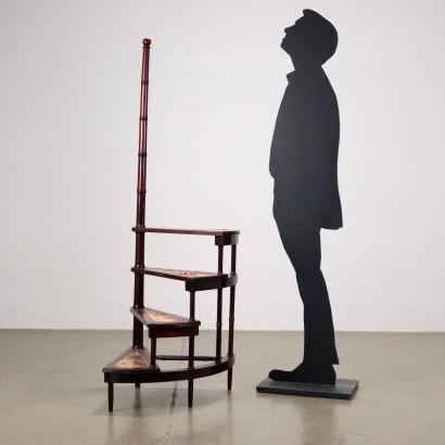 antigüedades, otros muebles, antigüedades otros muebles, otras antigüedades, otras antigüedades italianas, otras antigüedades, otros muebles neoclásicos, otros muebles del siglo XIX, English Library Ladder