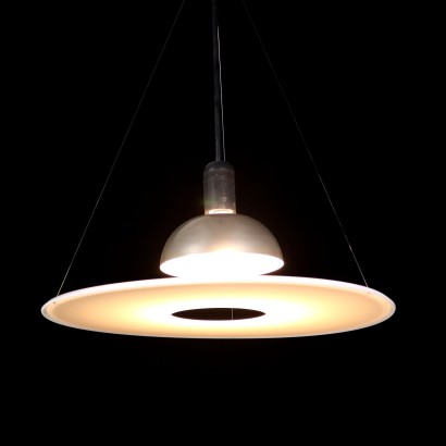 modernariato, modernariato di design, lampadario, lampadario modernariato, lampadario di modernariato, lampadario italiano, lampadario vintage, lampadario anni '60, lampadario design anni 60,Lampada 'Frisbi 850' d,Achille Castiglioni,Achille Castiglioni,Achille Castiglioni,Achille Castiglioni,Achille Castiglioni