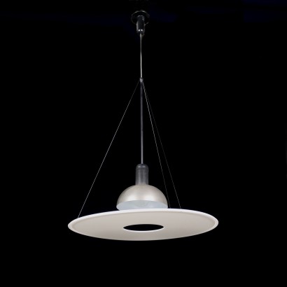 modernariato, modernariato di design, lampadario, lampadario modernariato, lampadario di modernariato, lampadario italiano, lampadario vintage, lampadario anni '60, lampadario design anni 60,Lampada 'Frisbi 850' d,Achille Castiglioni,Achille Castiglioni,Achille Castiglioni,Achille Castiglioni,Achille Castiglioni