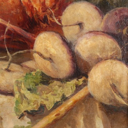 R. Pellegrini Oil on Canvas Italy 1903