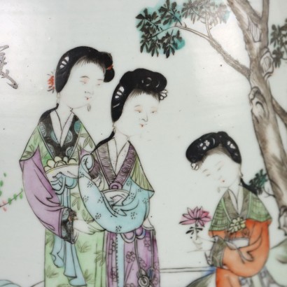 Balustervase Keramik China XX Jhd