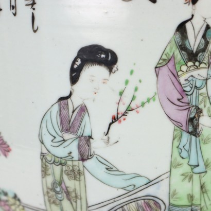 Balustervase Keramik China XX Jhd