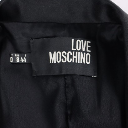 moschino, love moschino, love moschino segunda mano, moschino segunda mano, blazer, blazer negro, mochino blazer, Love Moschino blazer