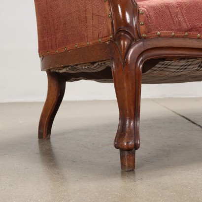 modernariato, modernariato di design, divano, divano modernariato, divano di modernariato, divano italiano, divano vintage, divano anni '60, divano design anni 60,Divano Luigi Filippo