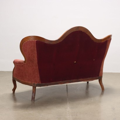 modernariato, modernariato di design, divano, divano modernariato, divano di modernariato, divano italiano, divano vintage, divano anni '60, divano design anni 60,Divano Luigi Filippo