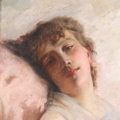 Pintura firmada por Chaplin, pintura de Charles Joshua Chaplin, retrato femenino, Charles Joshua Chaplin, Charles Joshua Chaplin, Charles Joshua Chaplin, Charles Joshua Chaplin