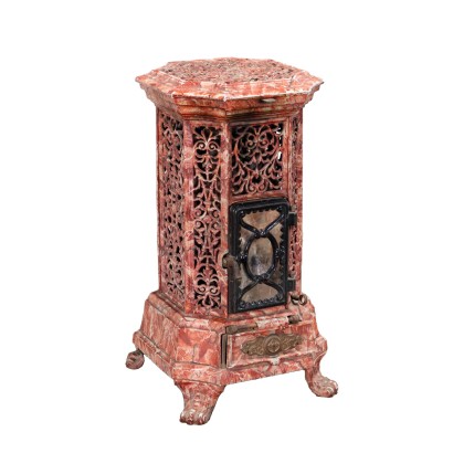 Stufa in Ghisa Ceramicata