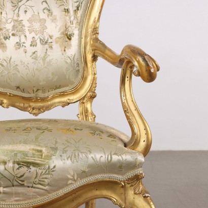 par de sillones, Par de sillones de estilo rococó