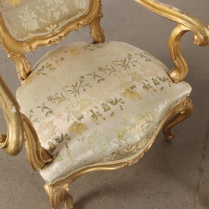 par de sillones, Par de sillones de estilo rococó