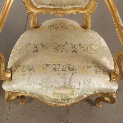 par de sillones, Par de sillones de estilo rococó