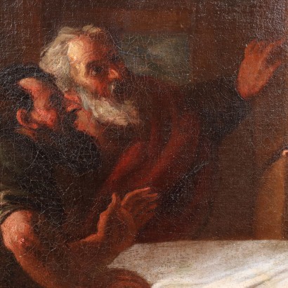 Cuadro de una Escena Evangélica, La cena en Emuas