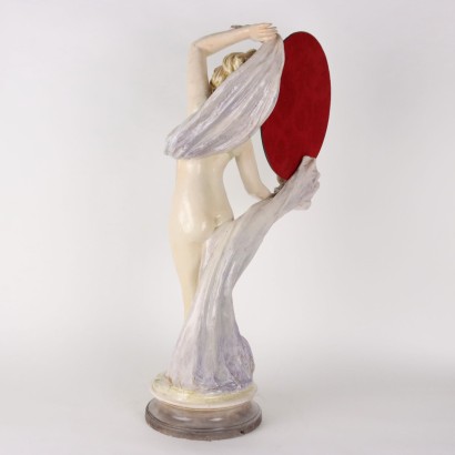 Sculpture Art Nouveau Céramique Italie XX Siècle