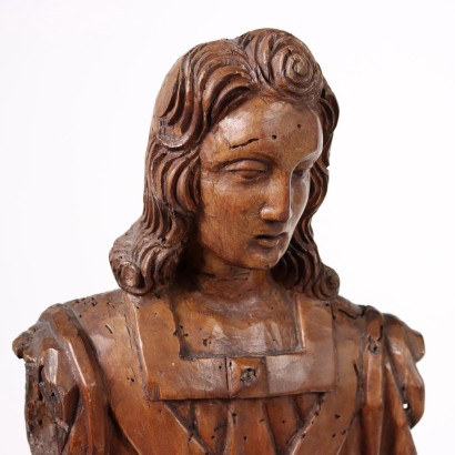 Soldato Romano Scultura Lignea