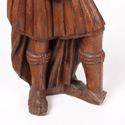 Soldato Romano Scultura Lignea