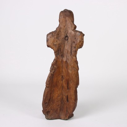 Soldato Romano Scultura Lignea