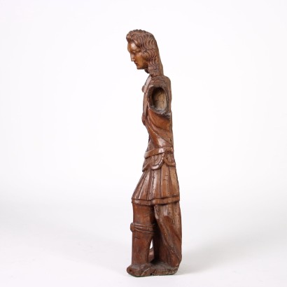 Soldato Romano Scultura Lignea