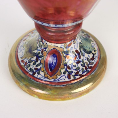 Pair of Vases Cooperativa Ceramisti G.Tadino Ceramic Italy XX Century