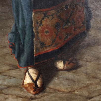 A. Dumini Oil on Canvas Italy XIX Century