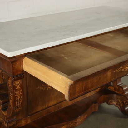 Console Charles X Noyer Italie XIX Siècle