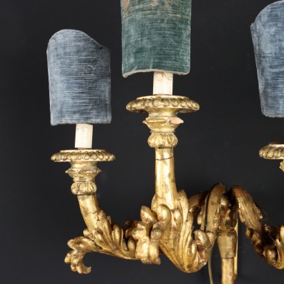 antiquariato, applique, antiquariato applique, applique antiche, applique antiche italiane, applique di antiquariato, applique neoclassico, applique del 800,Coppia di Appliques di Gusto Eclettico
