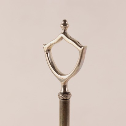 Lampe à Huile Argent Italie XIX Siècle