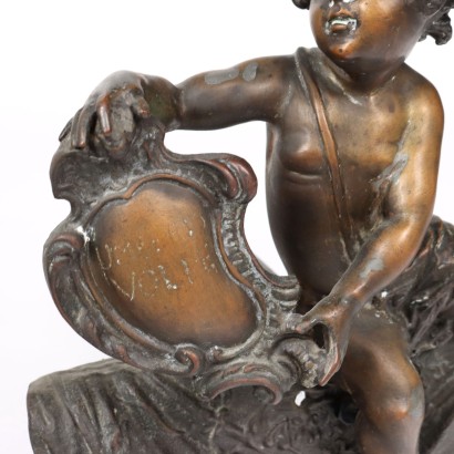 Pareja de Morillos de Bronce