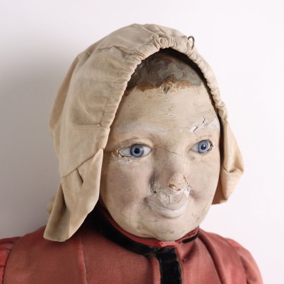 Poupée Papier Mâché Italie XX Siècle