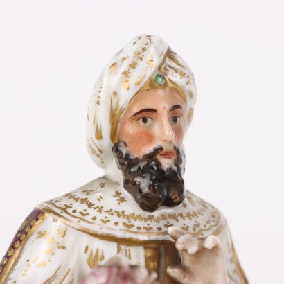 Paar Parfümhalter Porzellan Frankreich XIX Jhd