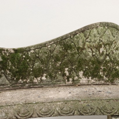 antiquités, meubles de jardin, antiquités de meubles de jardin, meubles de jardin anciens, meubles de jardin italiens anciens, meubles de jardin anciens, meubles de jardin néoclassiques, meubles de jardin du 19e siècle, banc extérieur en ciment
