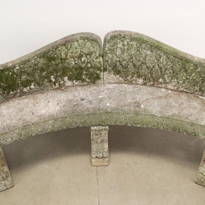 antiquités, meubles de jardin, antiquités de meubles de jardin, meubles de jardin anciens, meubles de jardin italiens anciens, meubles de jardin anciens, meubles de jardin néoclassiques, meubles de jardin du 19e siècle, banc extérieur en ciment