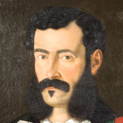 Dipinto con Ritratto di Famiglia 1856