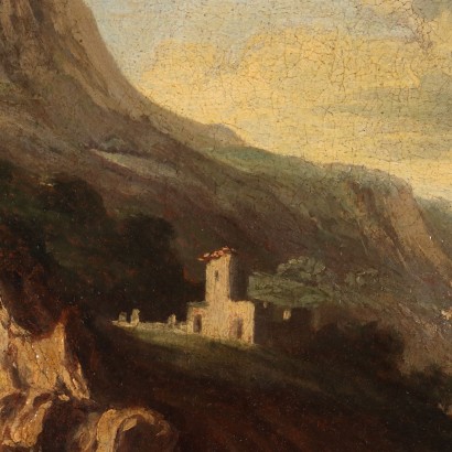 Religious Subject Oil on Canvas Italy XVII-XVIII Century
