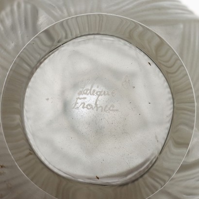 Lalique Vase Glas Frankreich XX Jhd