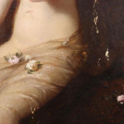 Dipinto con Allegoria della Primavera