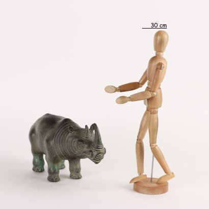 Rhinocerus Bronze Orient 1960s-1970s