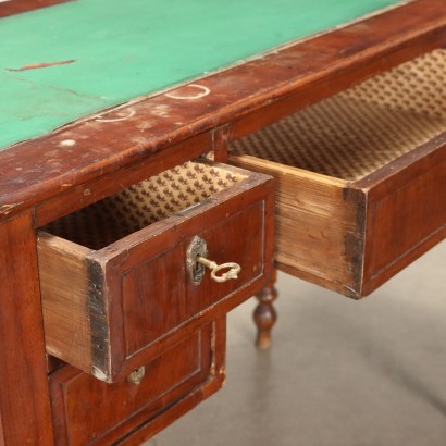 Writing Desk Louis Philippe Walnut Italy XIX Century