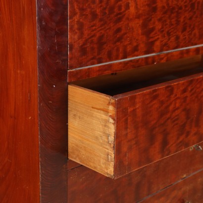 Commode Style Restauration Chêne Rouvre France XIXe-XXe Siècle