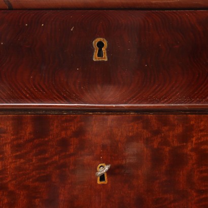 Commode Style Restauration Chêne Rouvre France XIXe-XXe Siècle