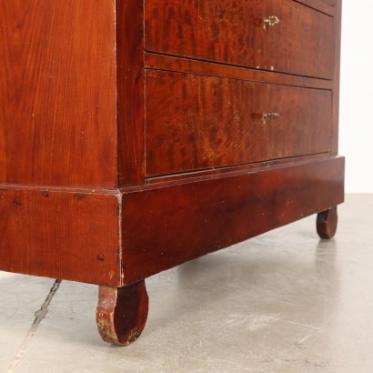 Commode Style Restauration Chêne Rouvre France XIXe-XXe Siècle