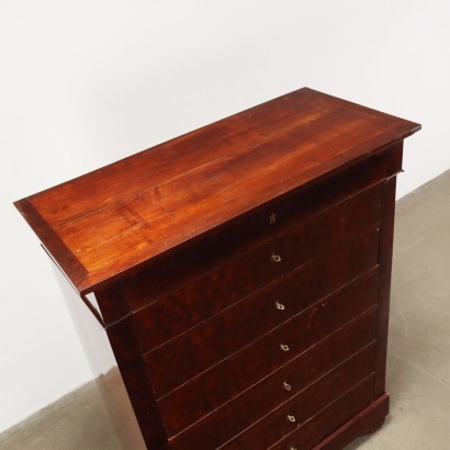 Commode Style Restauration Chêne Rouvre France XIXe-XXe Siècle