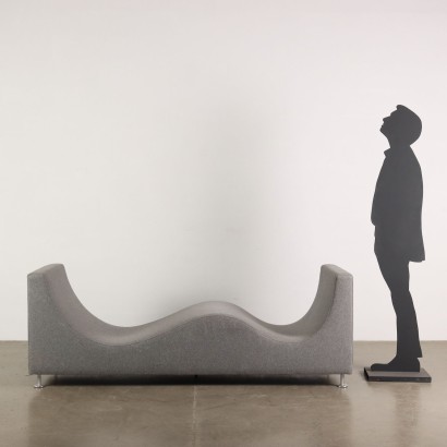arte moderno, diseño de arte moderno, sofá, sofá de arte moderno, sofá de arte moderno, sofá italiano, sofá vintage, sofá de los años 60, sofá de diseño de los años 60, sofá estilo Jasper Morrison de los años 90