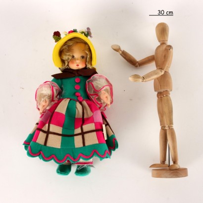 Lenci Doll Cloth Italy XX Century