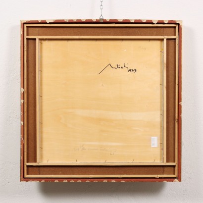 arte, arte italiana, arte Contemporanea italiana, arte Contemporanea,Dipinto di Bruno Artioli ,Paesaggio Surreale,Bruno Artioli