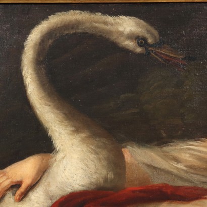 arte, arte italiana, pittura antica italiana,Leda e il Cigno