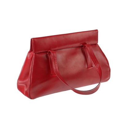 Vintage Tasche Leder Italien 1950er