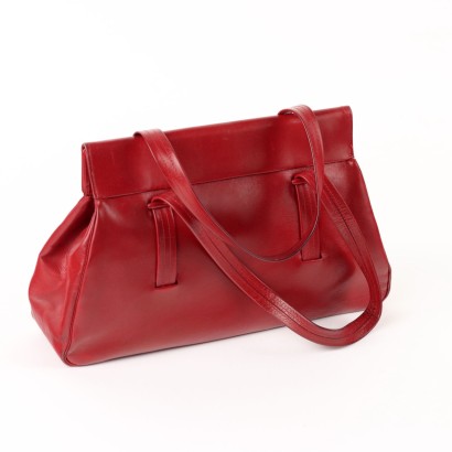 Vintage Tasche Leder Italien 1950er
