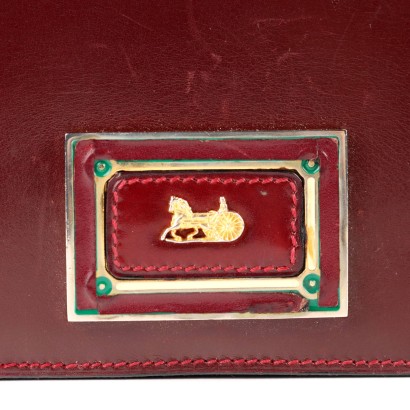 Bolso Vintage Celine Borgoña